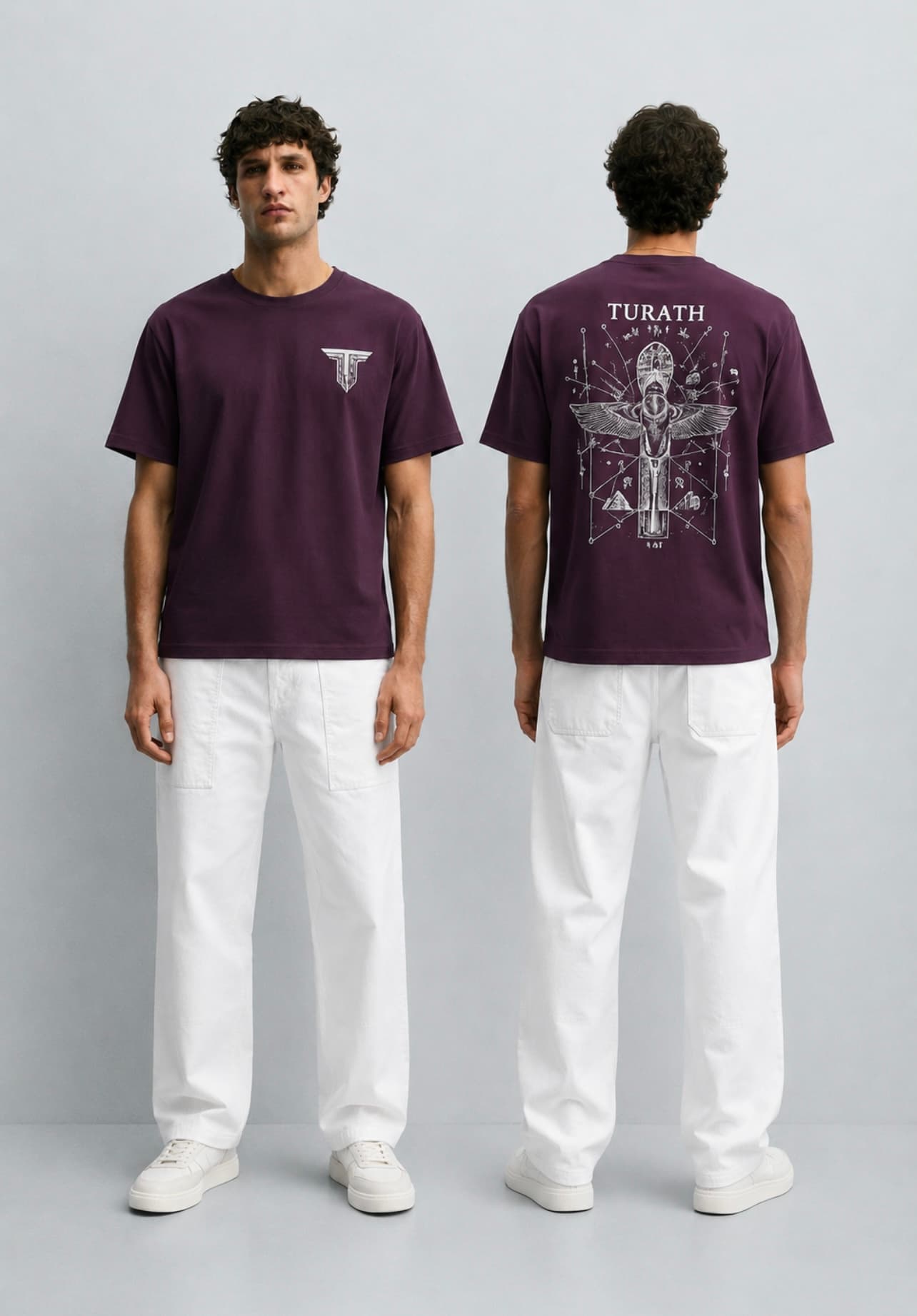 T shirt over size