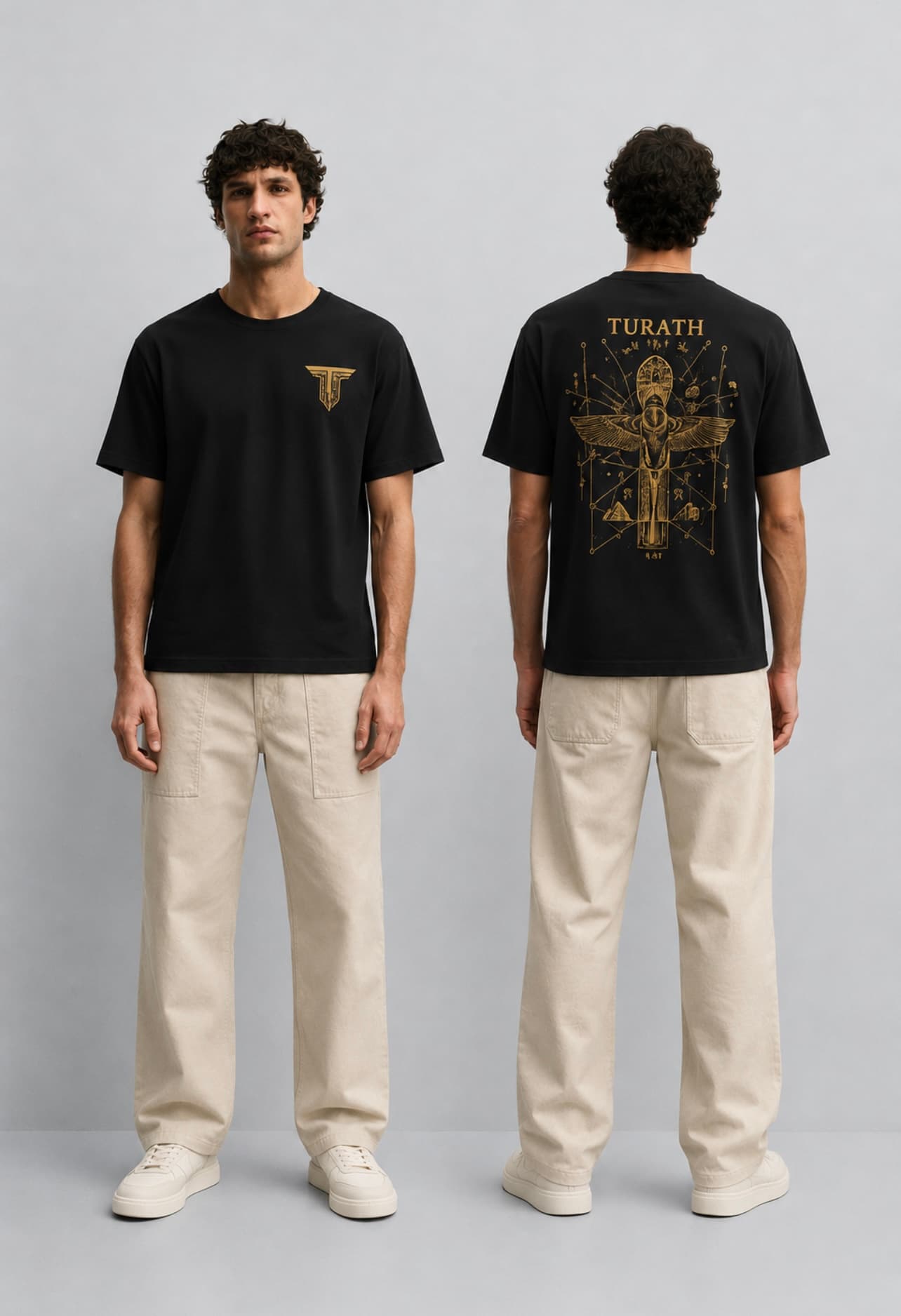 T shirt over size